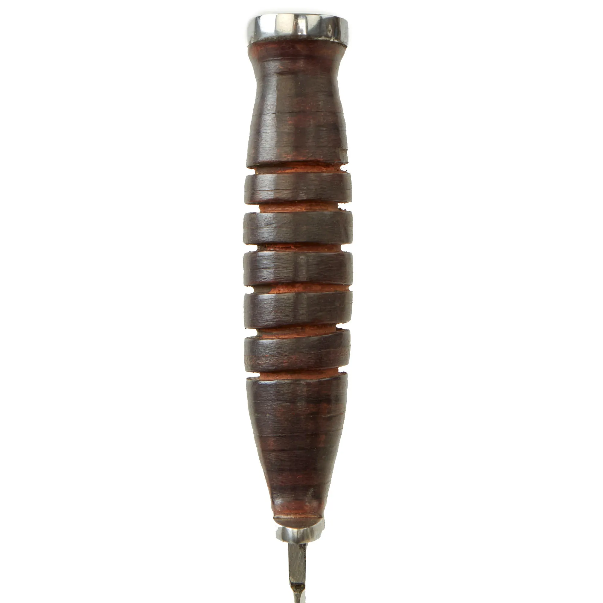 Original U.S. WWII Kutmaster Fighting Knife With 7” Blade With Correct Original Leather Sheath - Ca.1944-45