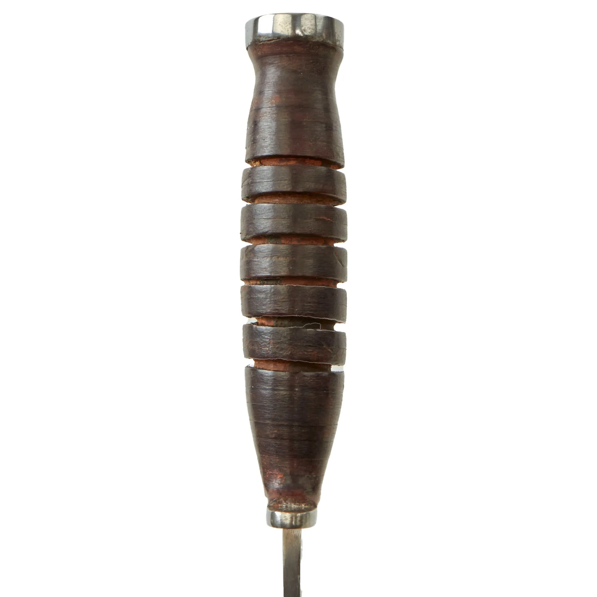 Original U.S. WWII Kutmaster Fighting Knife With 7” Blade With Correct Original Leather Sheath - Ca.1944-45