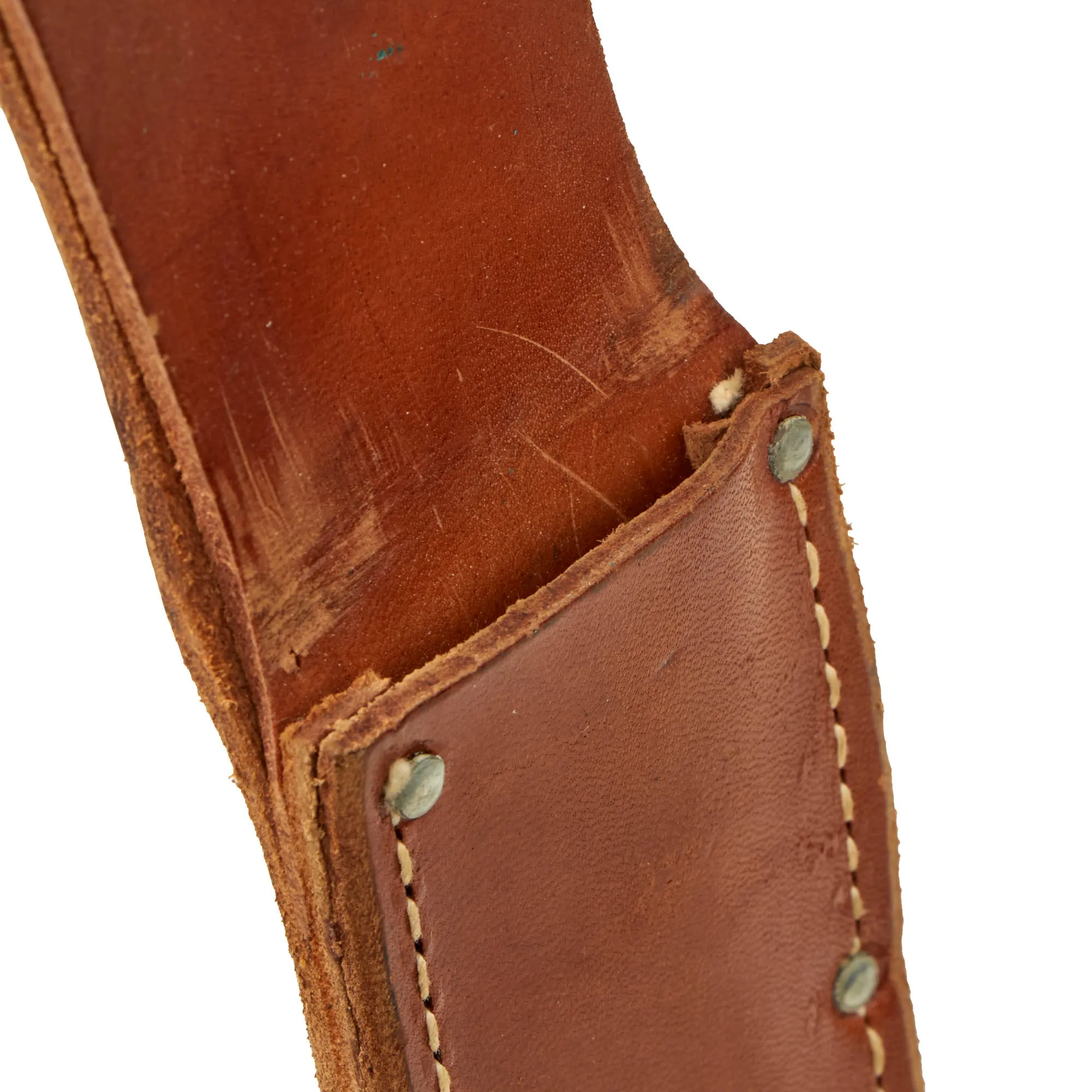 Original U.S. WWII Kutmaster Fighting Knife With 7” Blade With Correct Original Leather Sheath - Ca.1944-45