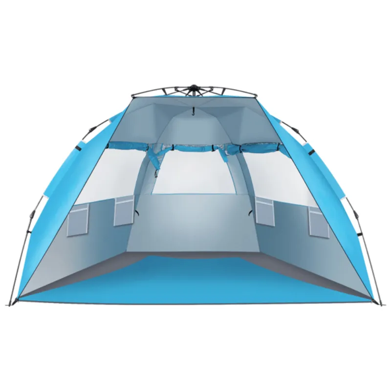 Outdoor Camping Fiberglass Pole Oxford Cloth