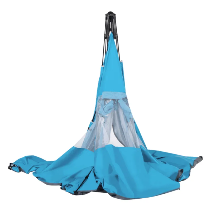 Outdoor Camping Fiberglass Pole Oxford Cloth