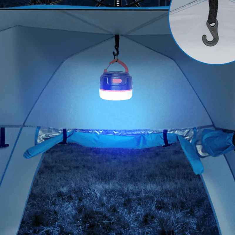 Outdoor Camping Fiberglass Pole Oxford Cloth