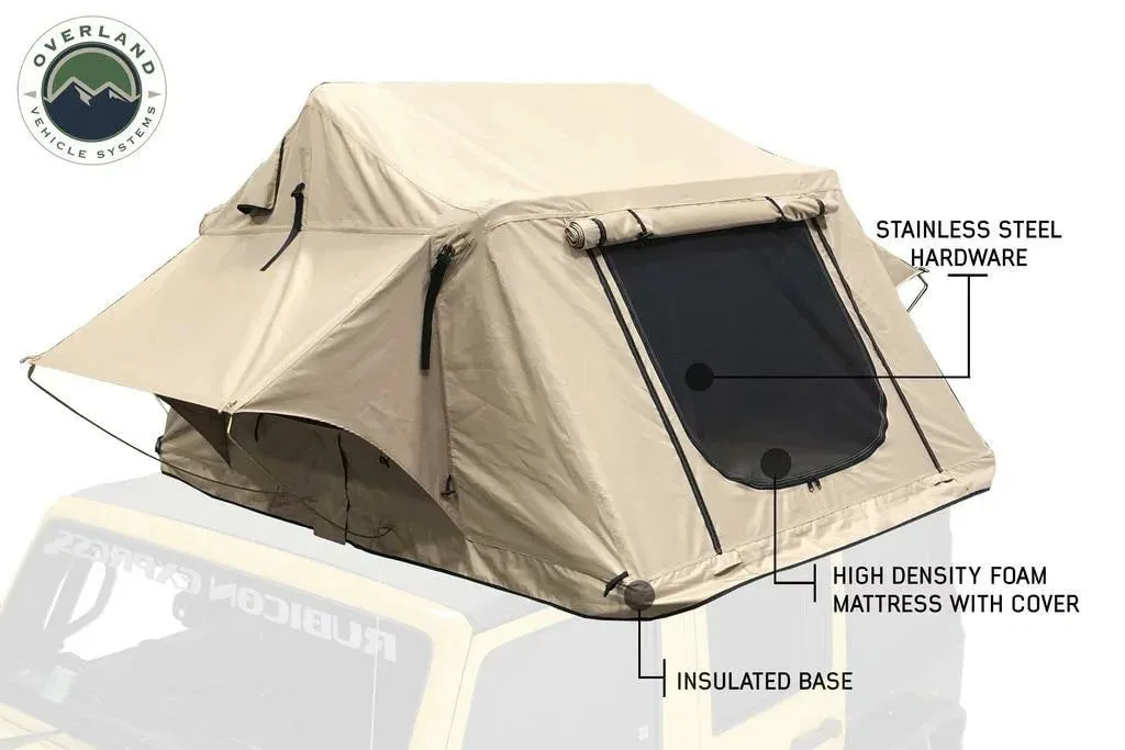 Overland Vehicle Systems (18119933) TMBK 3 Overlanding Rooftop Tent