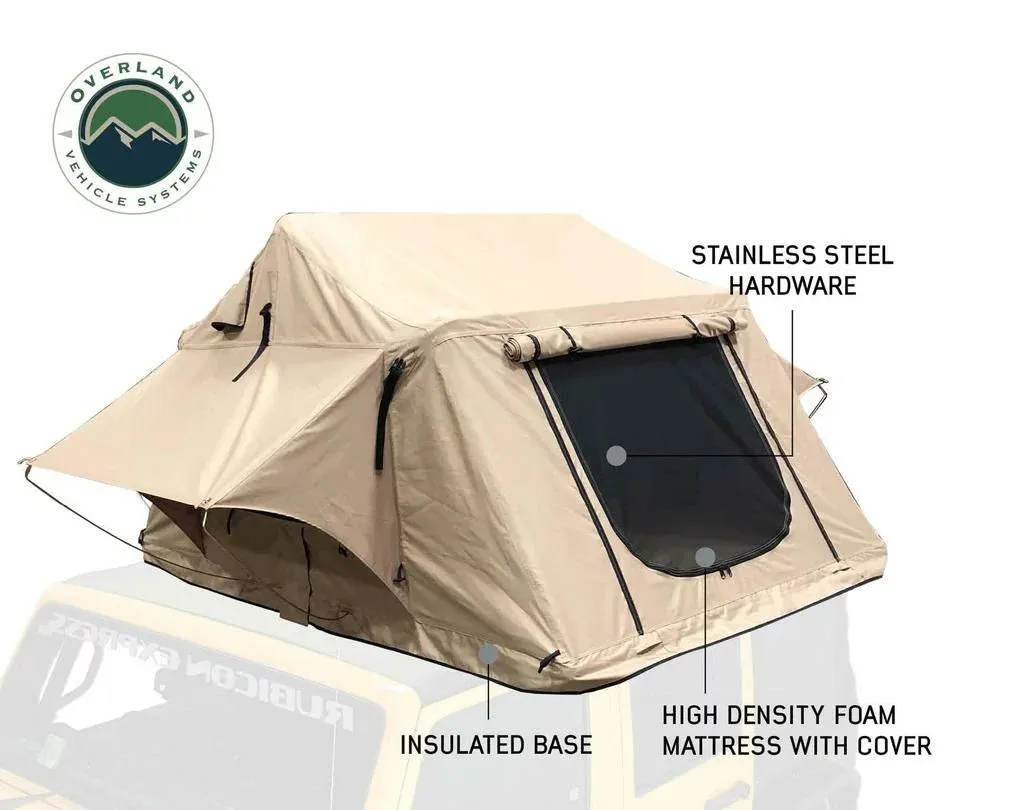 Overland Vehicle Systems (18119933) TMBK 3 Overlanding Rooftop Tent