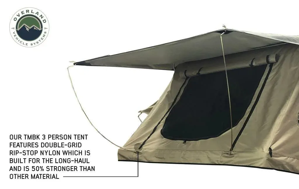 Overland Vehicle Systems (18119933) TMBK 3 Overlanding Rooftop Tent