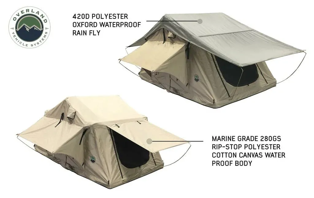 Overland Vehicle Systems (18119933) TMBK 3 Overlanding Rooftop Tent