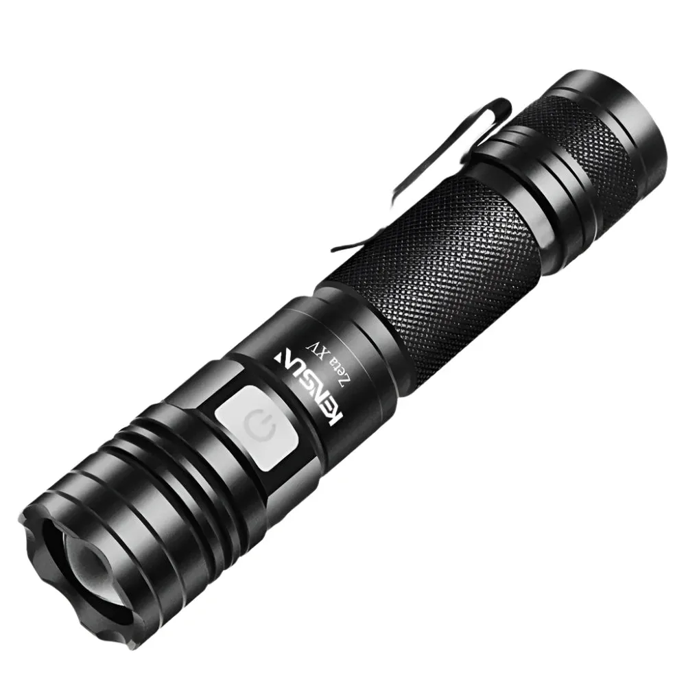 Powerful Led Mini Flashlight Waterproof 5 Modes Zoomable Bright Torch Usb hand Lantern Xm L2 Wick torchlight Rechargeable