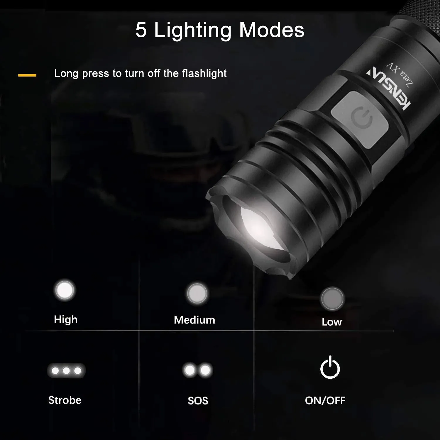 Powerful Led Mini Flashlight Waterproof 5 Modes Zoomable Bright Torch Usb hand Lantern Xm L2 Wick torchlight Rechargeable