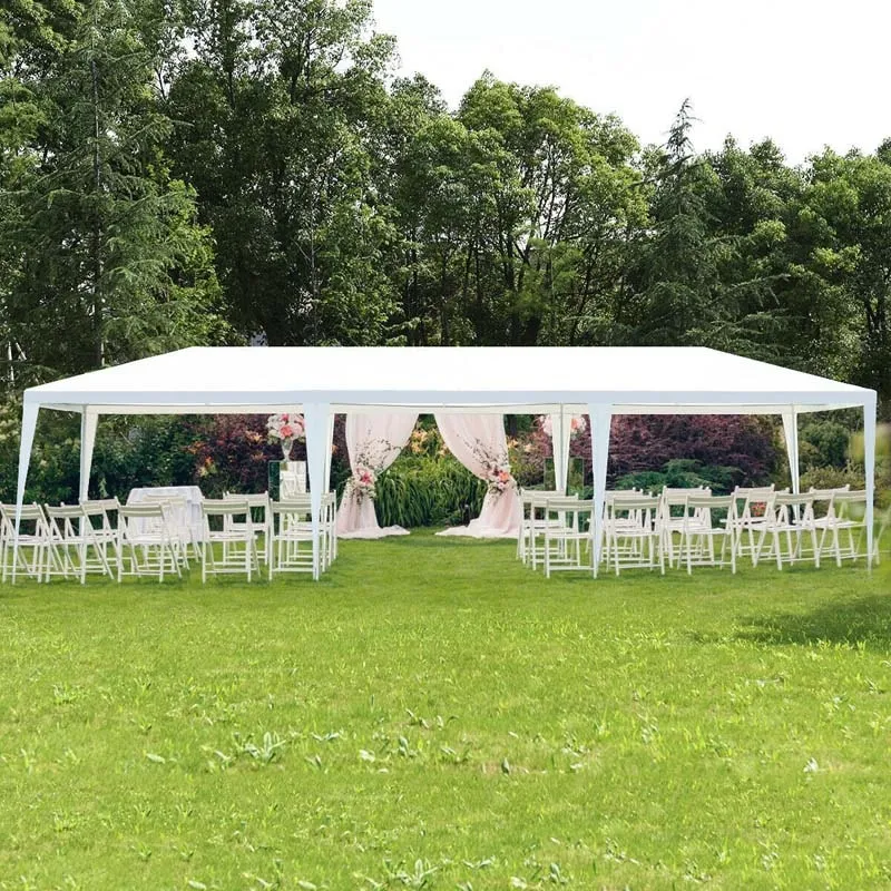 PulseMartix  10' x 30' Waterproof Gazebo Canopy Tent for Wedding & Party