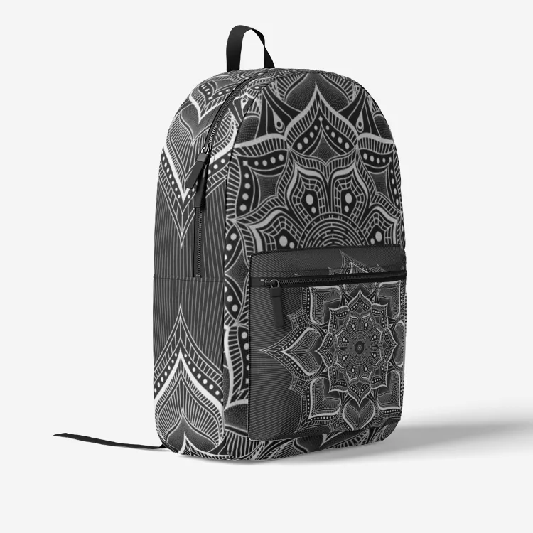 Retro Colorful Print Trendy Backpack