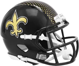 Riddell Mini Football Helmet ON-Field New Orleans Saints