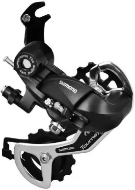 Shimano Tourney RD-TY300-SGS 6/7-Speed Mountain Bicycle Rear Derailleur , Black, One Size
