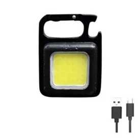 Super Bright MINI COB Keychain Flashlight Charging Lamp