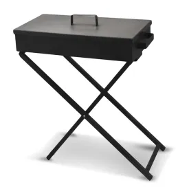 Wallaroo Adjustable Height Charcoal BBQ Grill