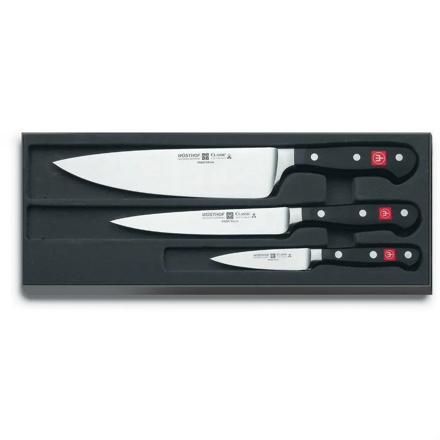 Wusthof Classic 3-Piece Starter Knife Set 1120160301