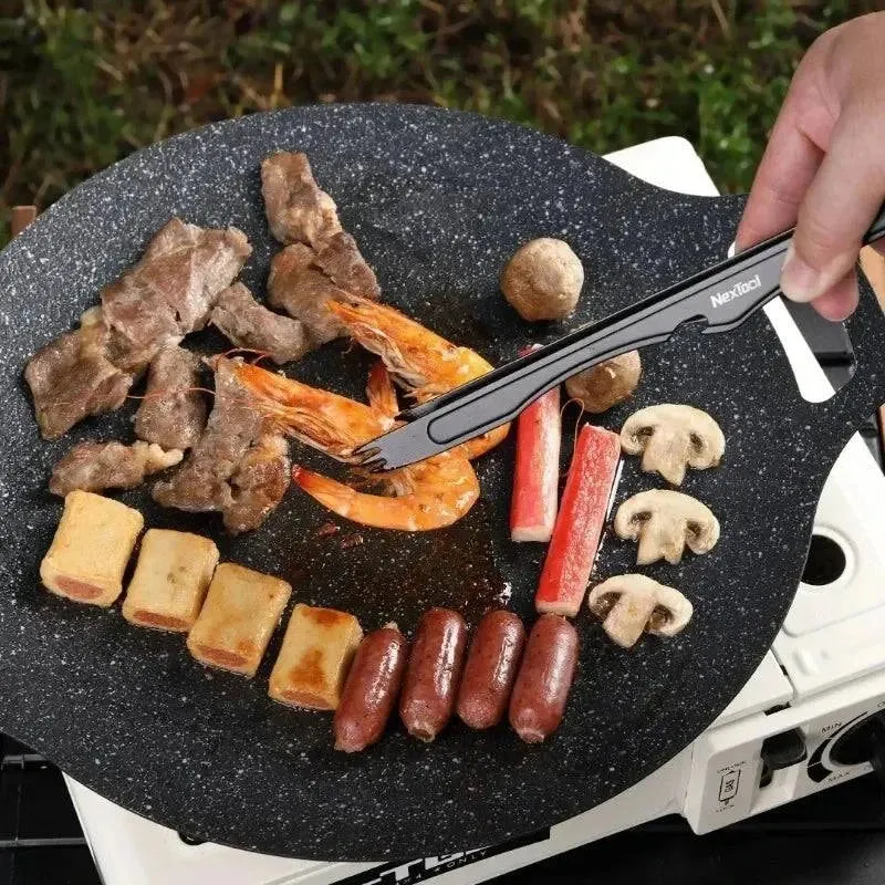 Xiaomi Nextool  Camping Barbecue Tools Set Picnic Knife Chopping Board Multifunctional Scissors Portable Desk BBQ Carrying Case