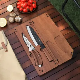 Xiaomi Nextool Campsite Cooking Set Outdoor Camping Portable Knife Scissors Vegetable Board Multi functional Tool Accessories